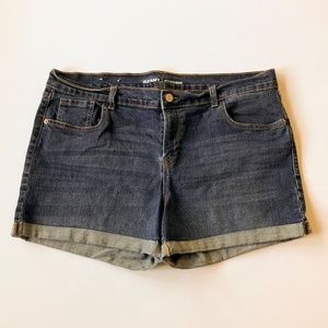Old Navy cuffed denim shorts